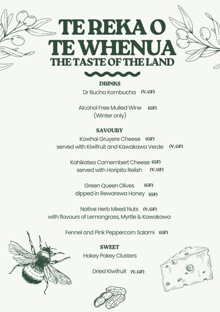 evening glowworm kayak menu